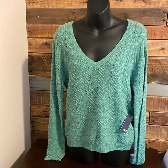 NWT SWTR V Neck Sweater - Picture 1 of 6